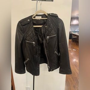 Isabel Marant Étoile, Women’s black leather jacket
